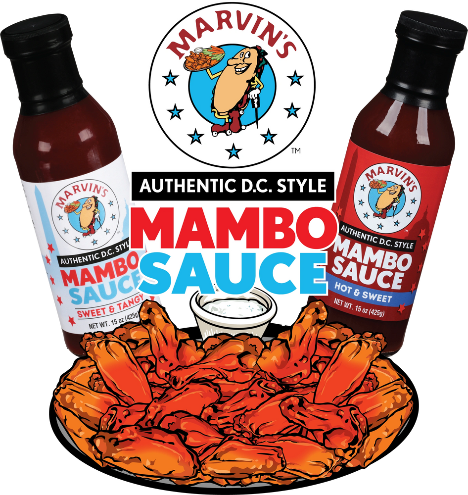 Mambo Sauce Starvin Marvin Authentic D.C. Style Mambo Sauce